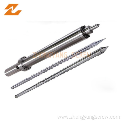 anti wearing bimetallic Injection screw barrel injection molding screw cylinder